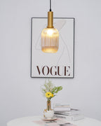 Nina Ribbed Pendant Lamp