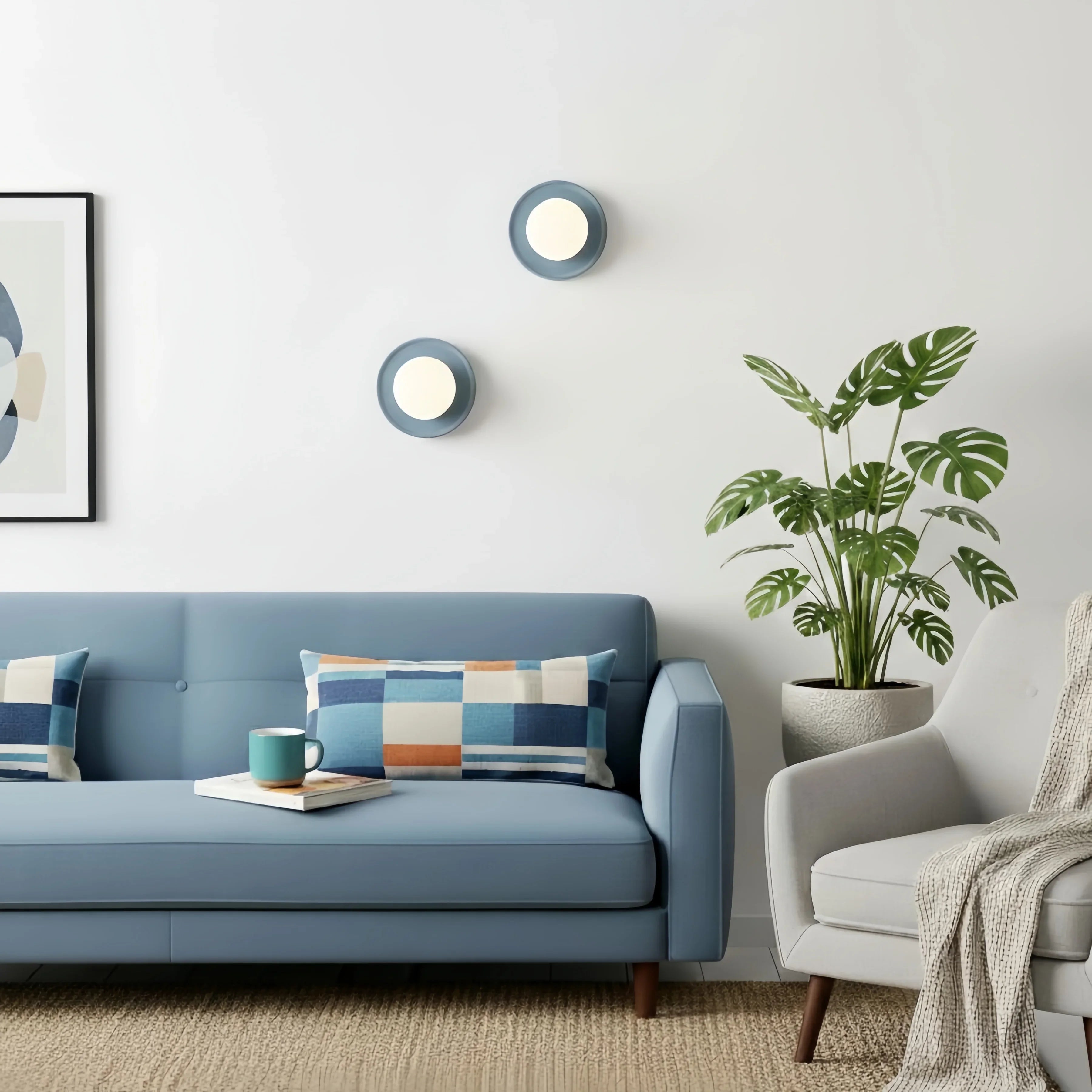 Nora Nordic Ceramic Orb Wall Light