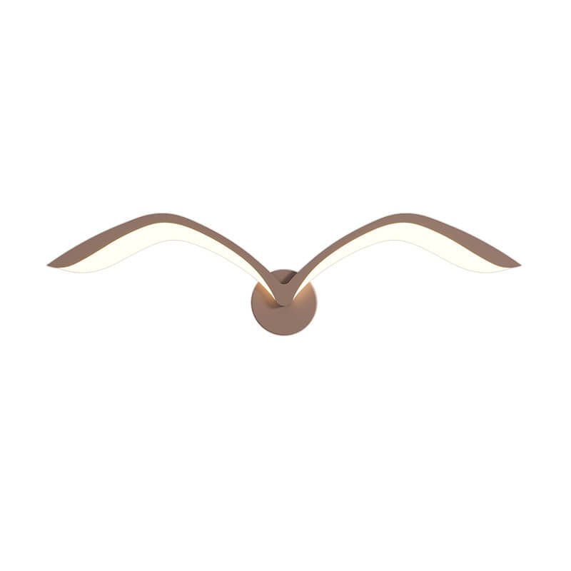 Nordic Minimalist Seagull 1-Light LED Wall Sconce Lamp