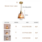 Zina Vintage Geometric Glass Suspension. Brass. Living Room