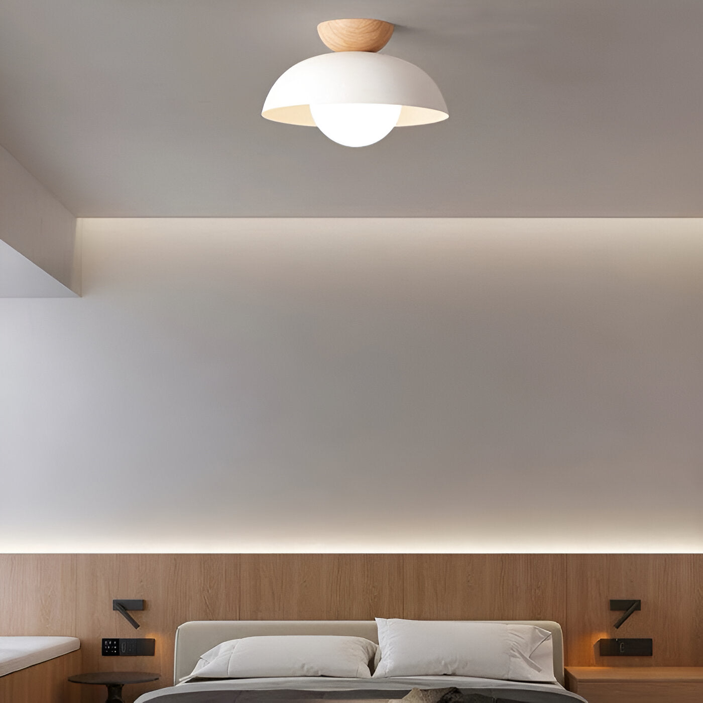 Cirella - Minimalistic Nordic LED Ceiling Lamp