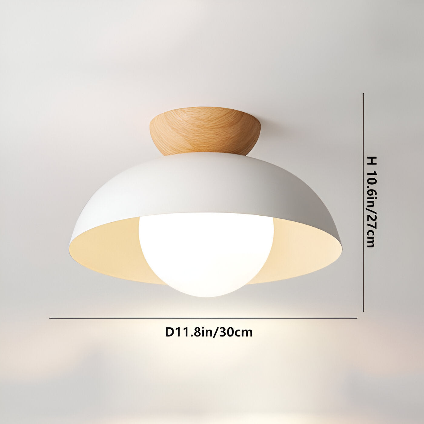 Cirella - Minimalistic Nordic LED Ceiling Lamp