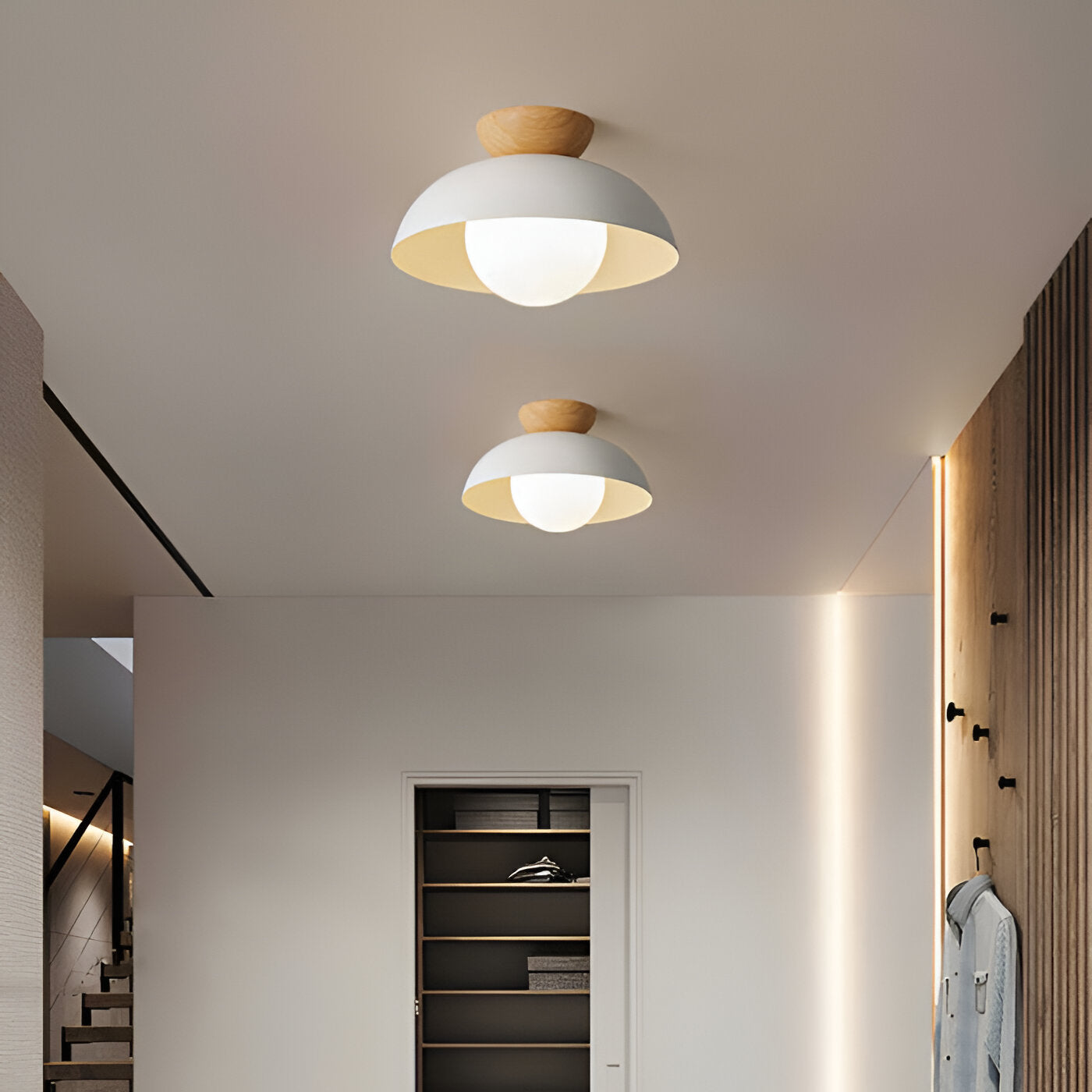 Cirella - Minimalistic Nordic LED Ceiling Lamp