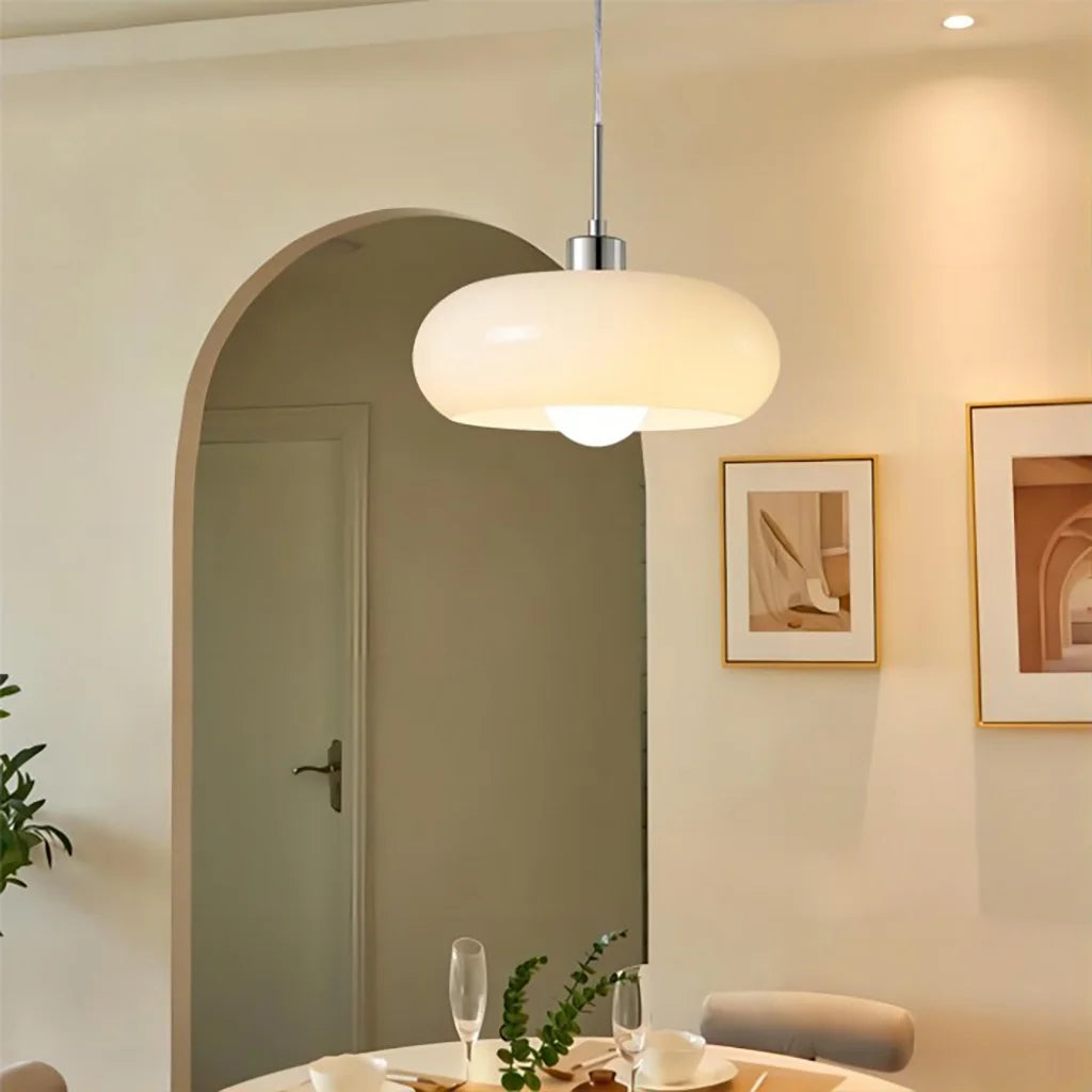 Cassian Nordic Bauhaus Glass Pendant Light