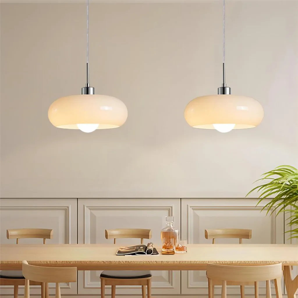 Cassian Nordic Bauhaus Glass Pendant Light