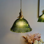 Nordic Brass Glass Pendant Lamp