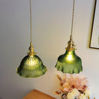Nordic Brass Glass Pendant Lamp