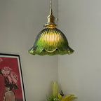 Nordic Brass Glass Pendant Lamp