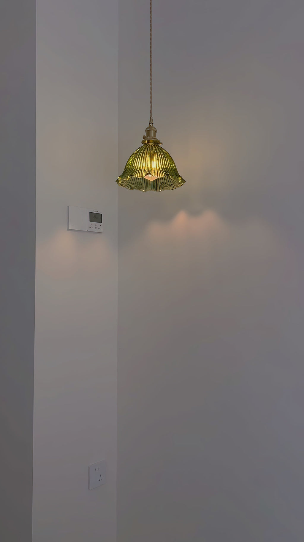 Nordic Brass Glass Pendant Lamp