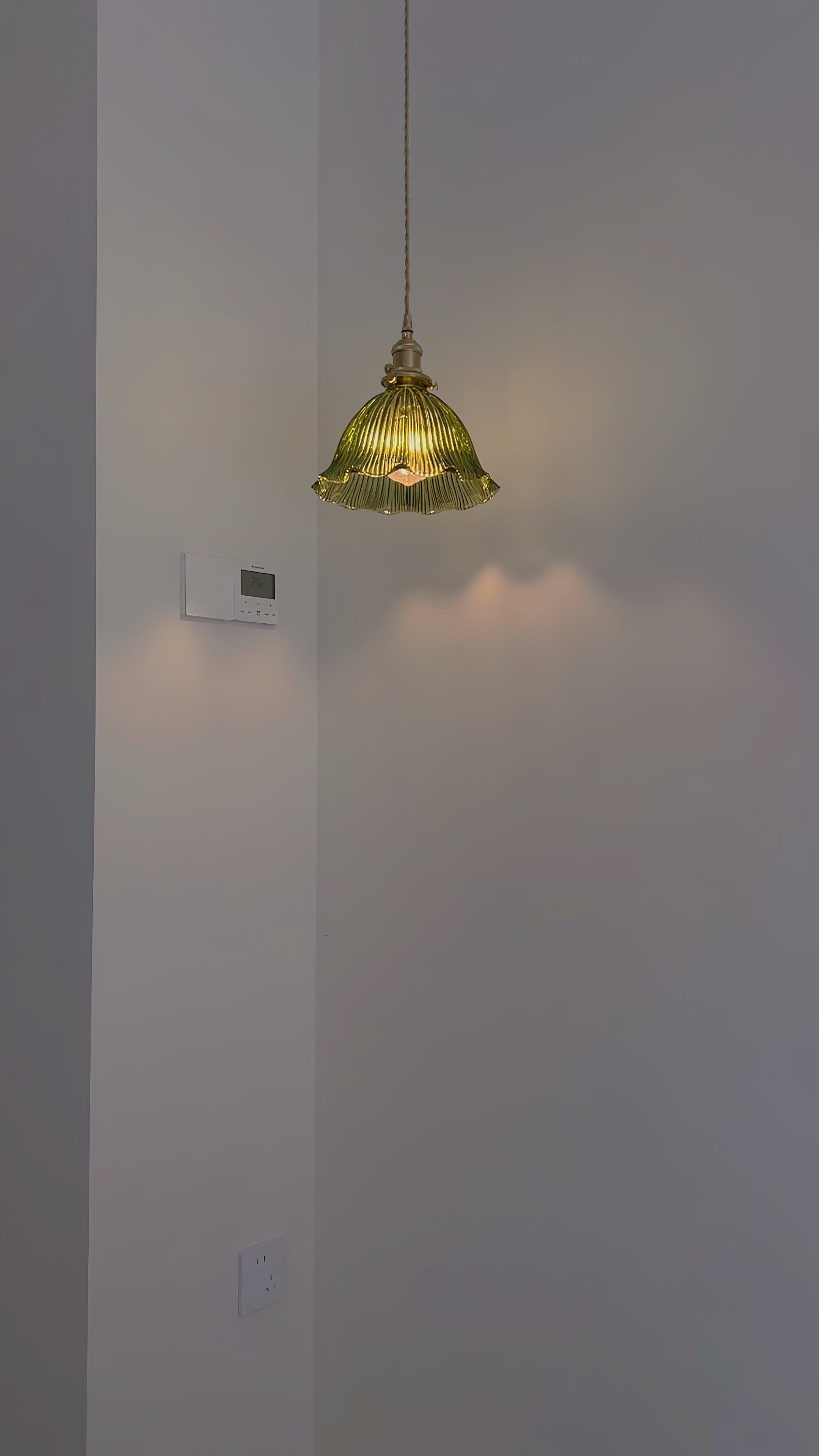 Nordic Brass Glass Pendant Lamp