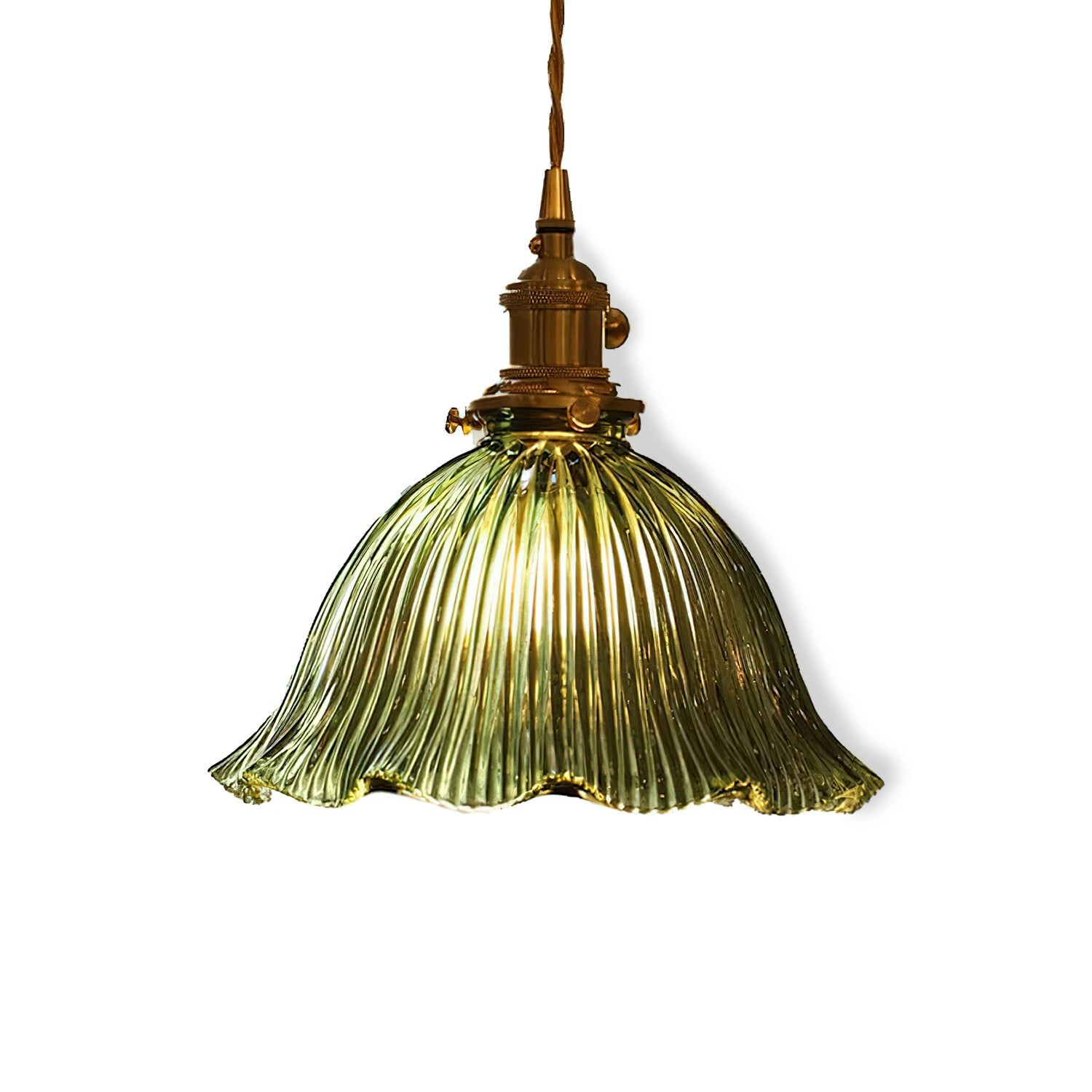 Nordic Brass Glass Pendant Lamp