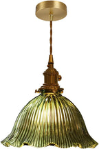 Nordic Brass Glass Pendant Lamp