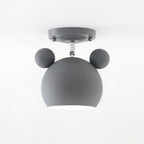 Nordic Macaron Iron Ceiling Lamp