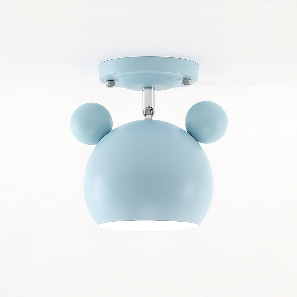 Nordic Macaron Iron Ceiling Lamp