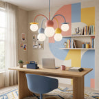 Nordic Macaron Magic Bean Chandelier