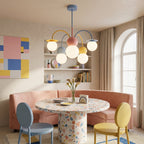 Nordic Macaron Magic Bean Chandelier
