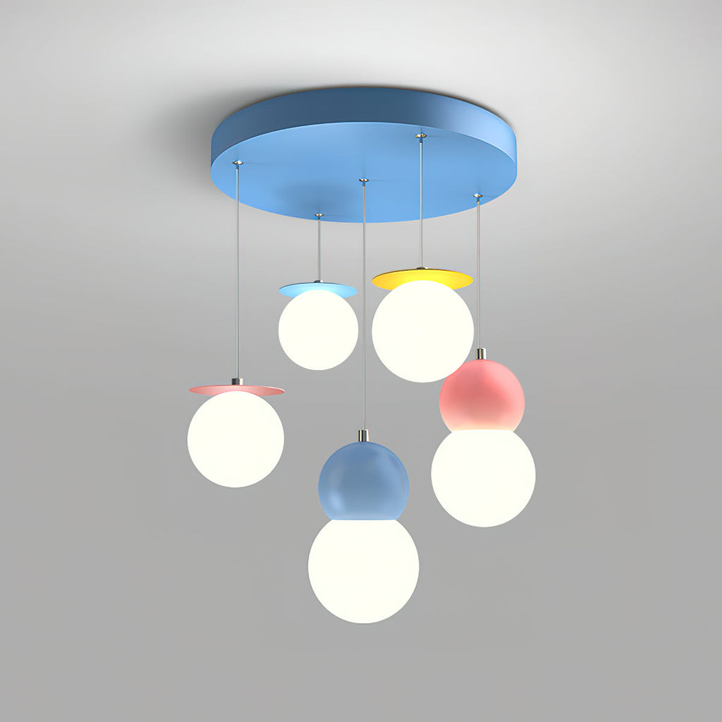 Nordic Macaron Magic Bean Chandelier