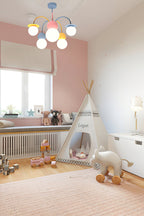 Nordic Macaron Magic Bean Chandelier