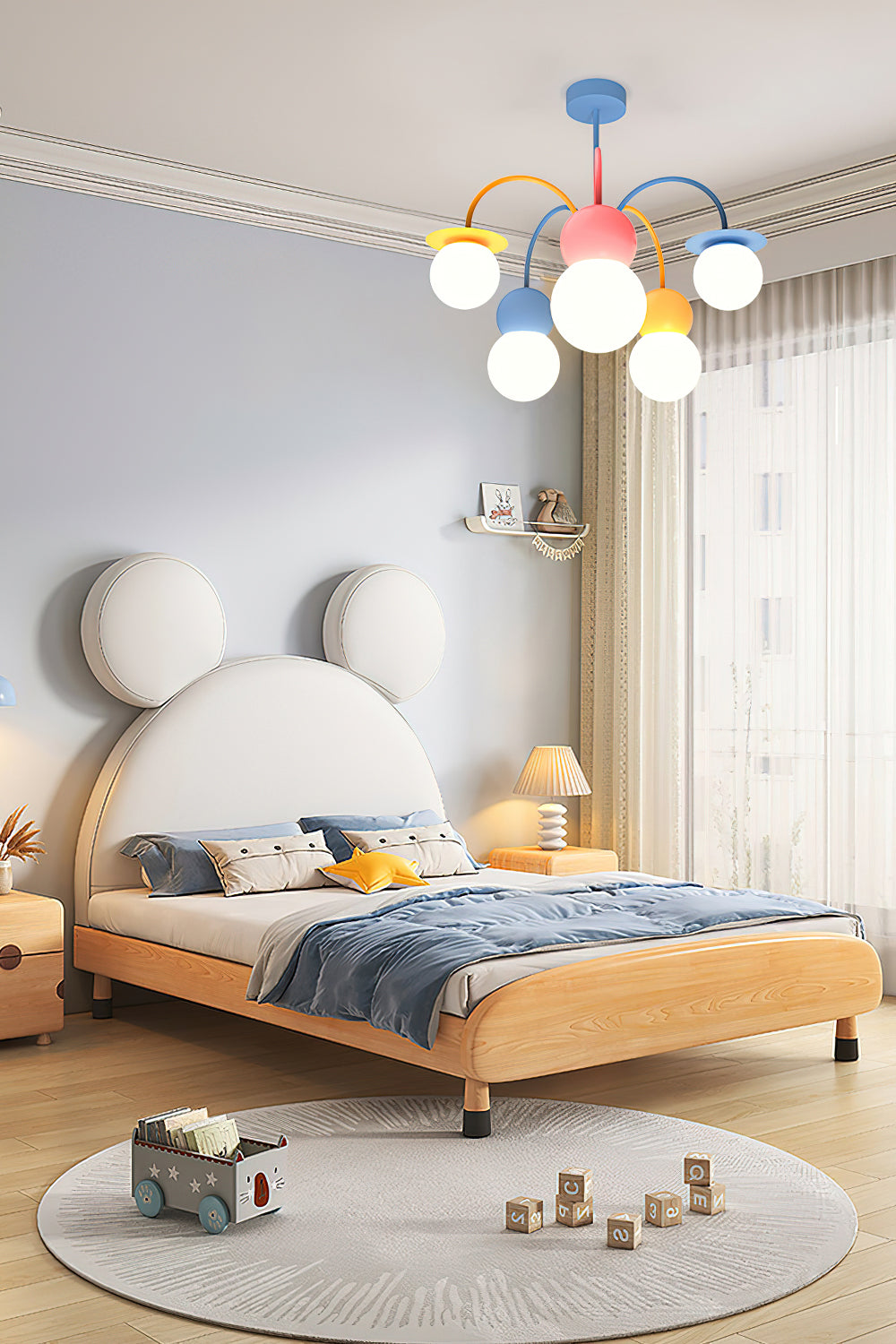 Nordic Macaron Magic Bean Chandelier