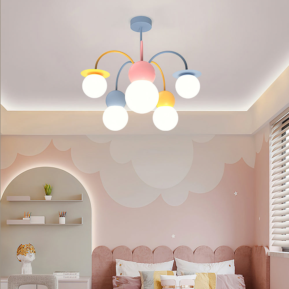 Nordic Macaron Magic Bean Chandelier