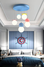 Nordic Macaron Magic Bean Chandelier