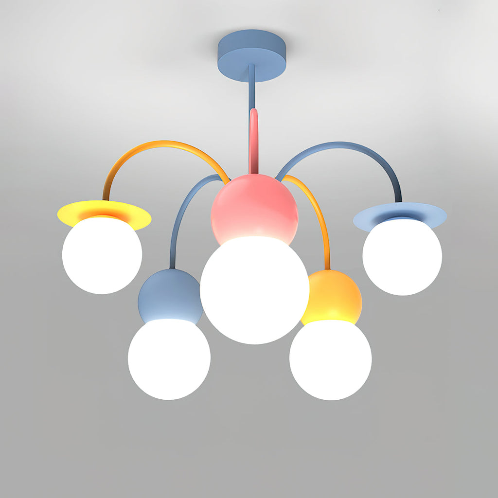 Nordic Macaron Magic Bean Chandelier