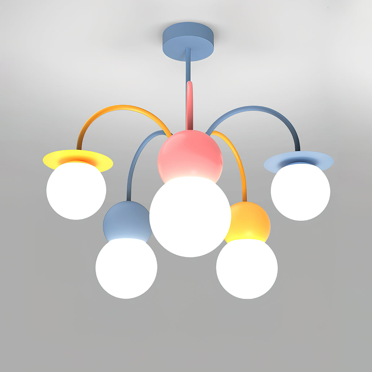 Nordic Macaron Magic Bean Chandelier