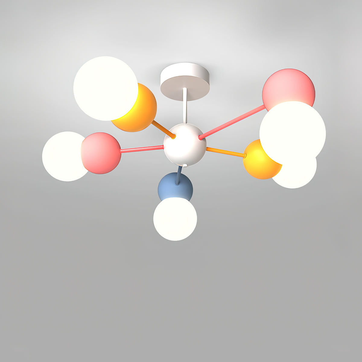 Nordic Macaron Magic Bean Chandelier