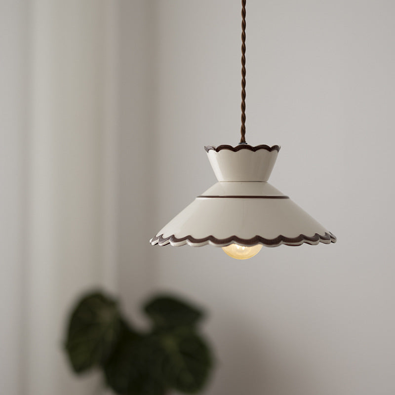 Velouran - Classic Vintage Ceramic Pendant Lamp