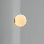 Modern LED Wall Lamp Sphere – Minimalist Wall Sconce for Bedroom, Living Room, and Hallway