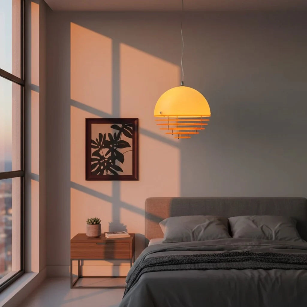 Odin Bauhaus Sunset Glass Pendant Light