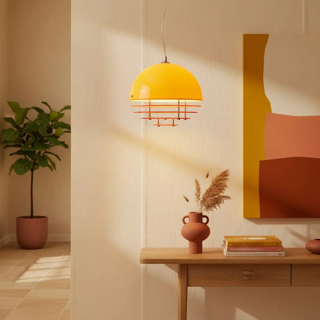 Odin Bauhaus Sunset Glass Pendant Light