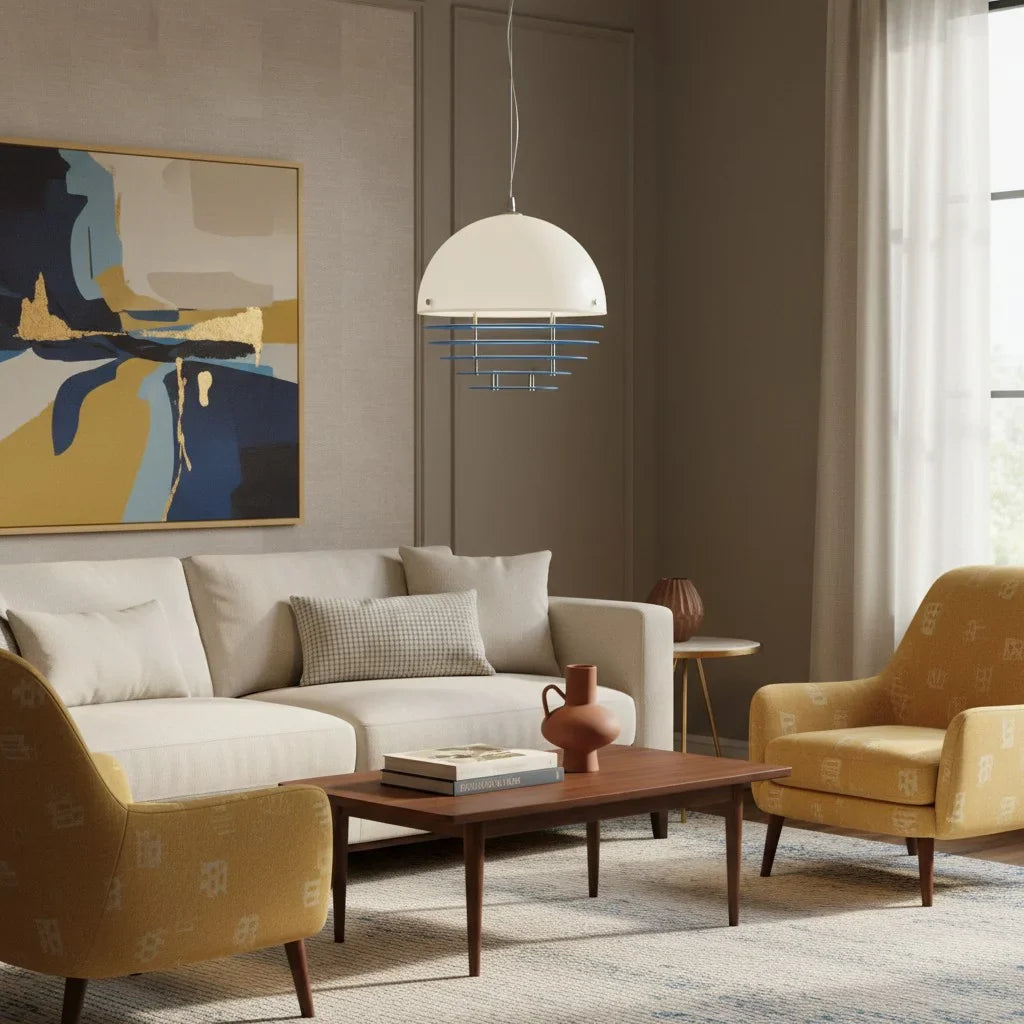 Odin Bauhaus Sunset Glass Pendant Light