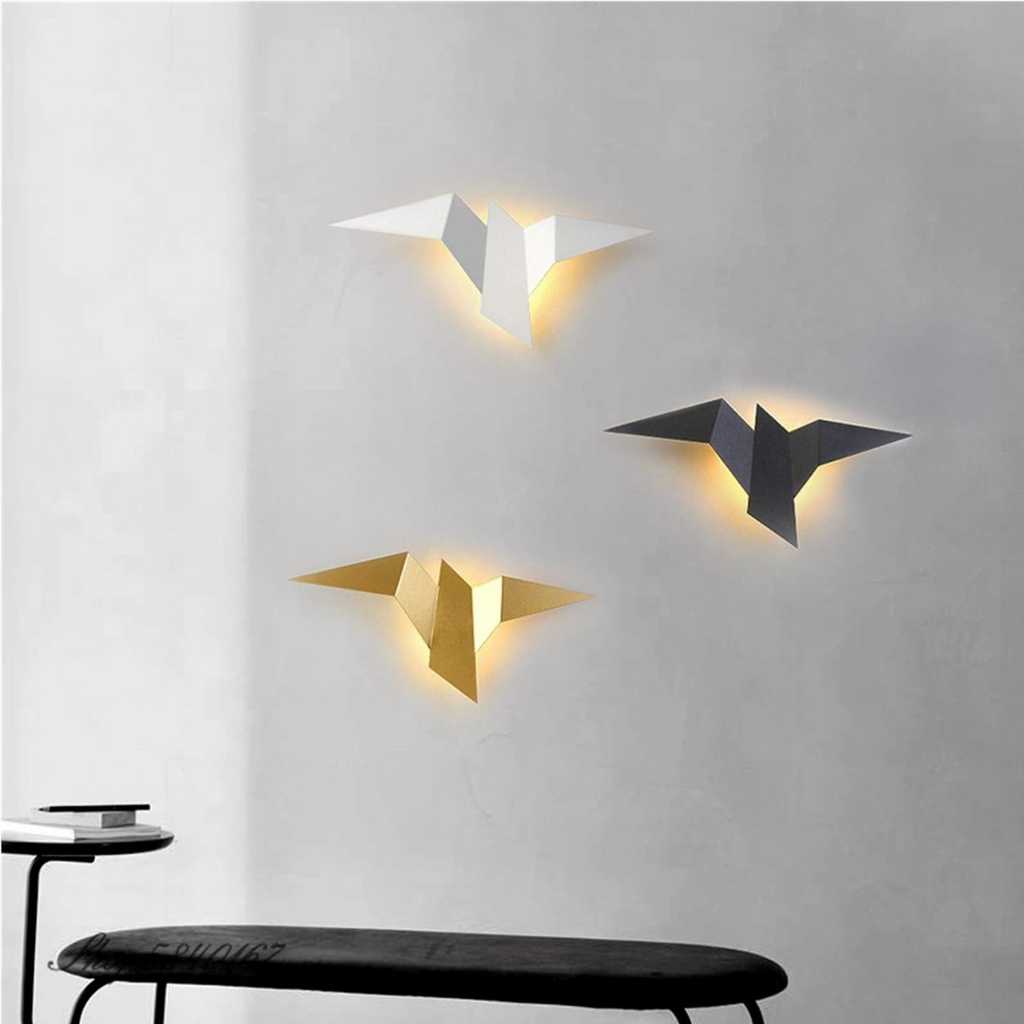 Origami Wall Lamp - Unique Indoor Lighting