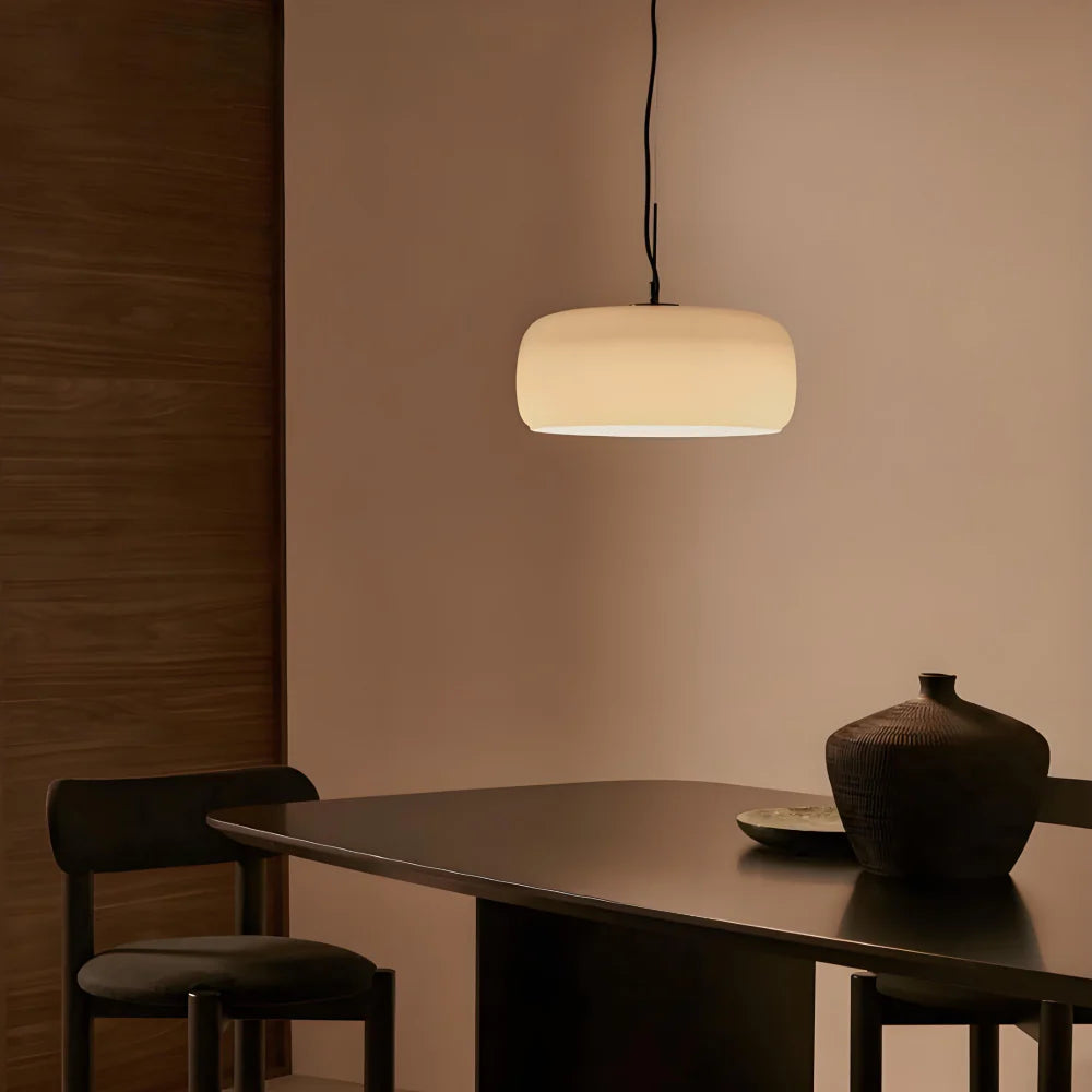 Orithen Modern Round Glass Pendant Light