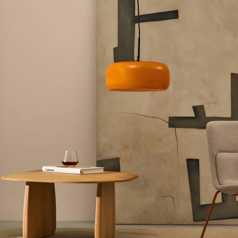 Orithen Modern Round Glass Pendant Light