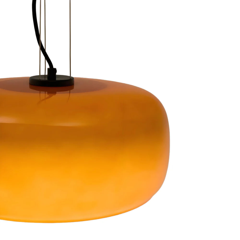 Orithen Modern Round Glass Pendant Light