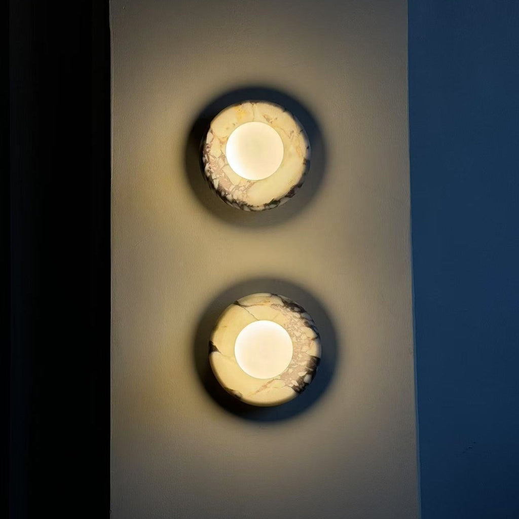 Hako Indoor Wall Lamp in Marble