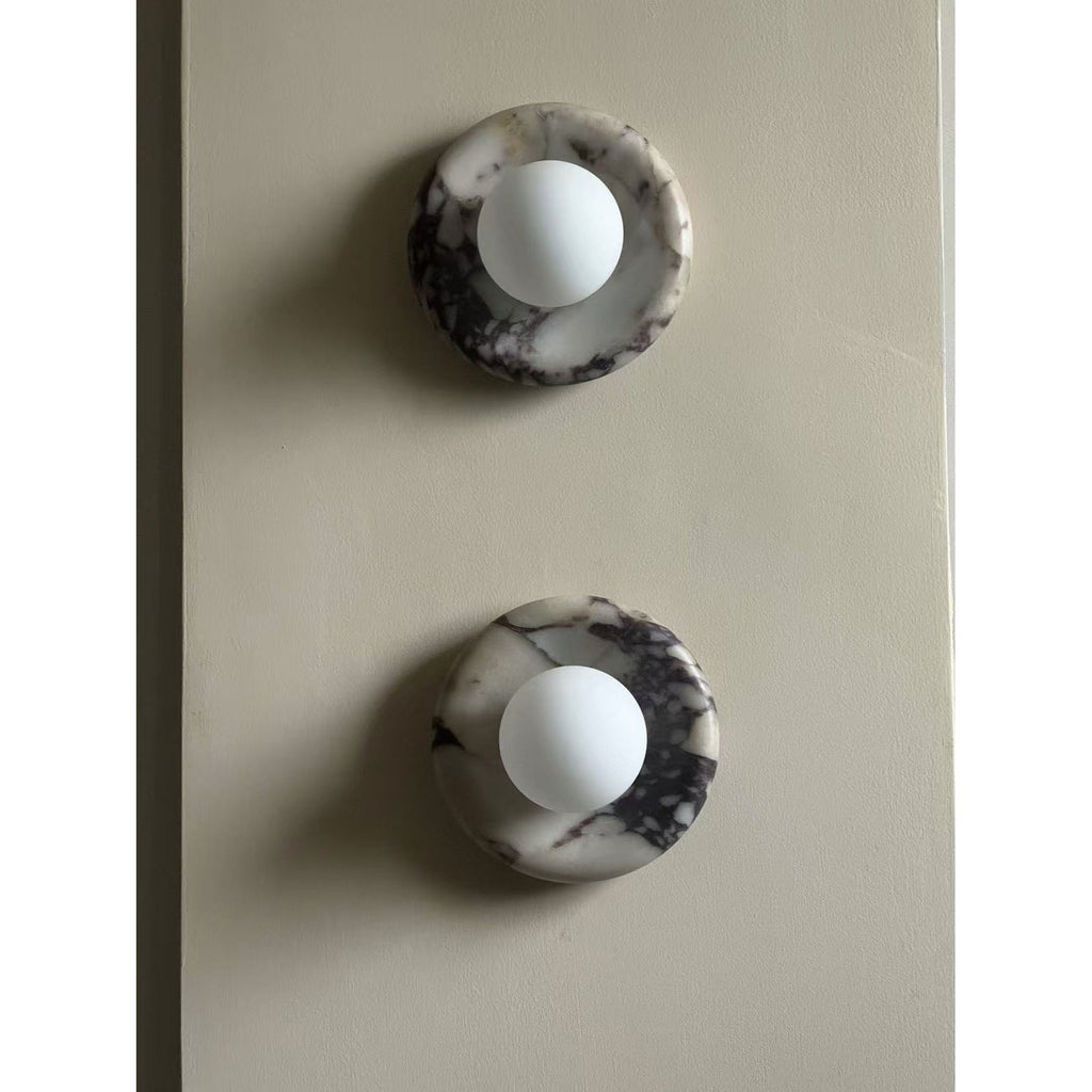 Hako Indoor Wall Lamp in Marble