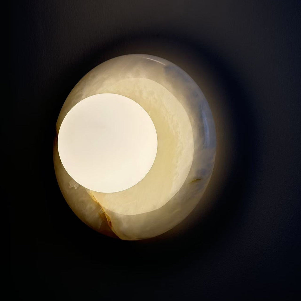 Hako Indoor Wall Lamp in Marble