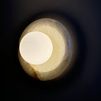 Hako Marble Indoor Wall Sconce