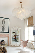 Ostrich Feather Chandeliers