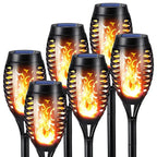 Solar-Powered LED Torches - SolarFlame