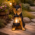 Bravon - Solar Garden Decorative Dog Light