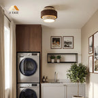 Owen Wabi-Sabi Travertine Cylindrical Ceiling Light