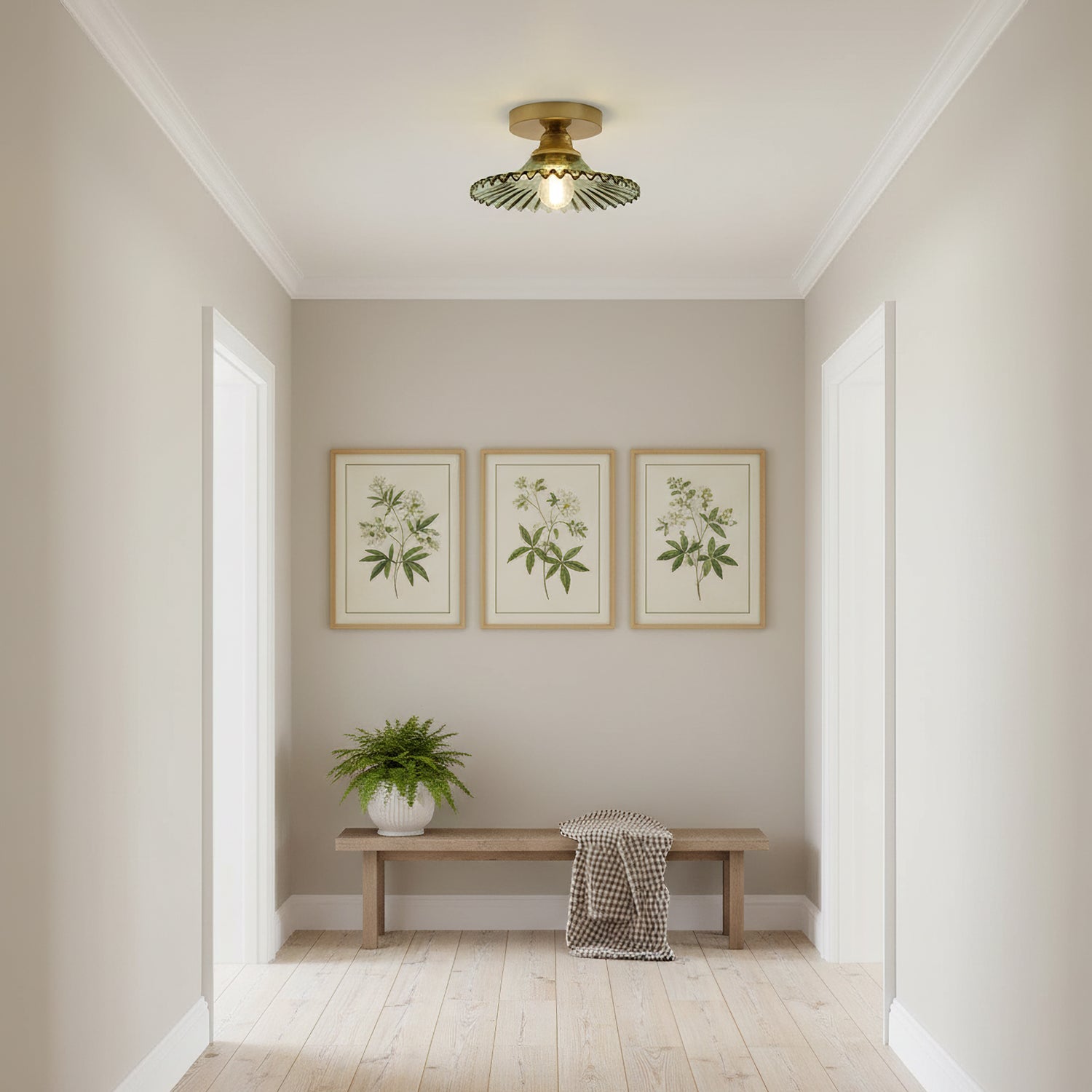 Ozera Trumpet Ceiling Light