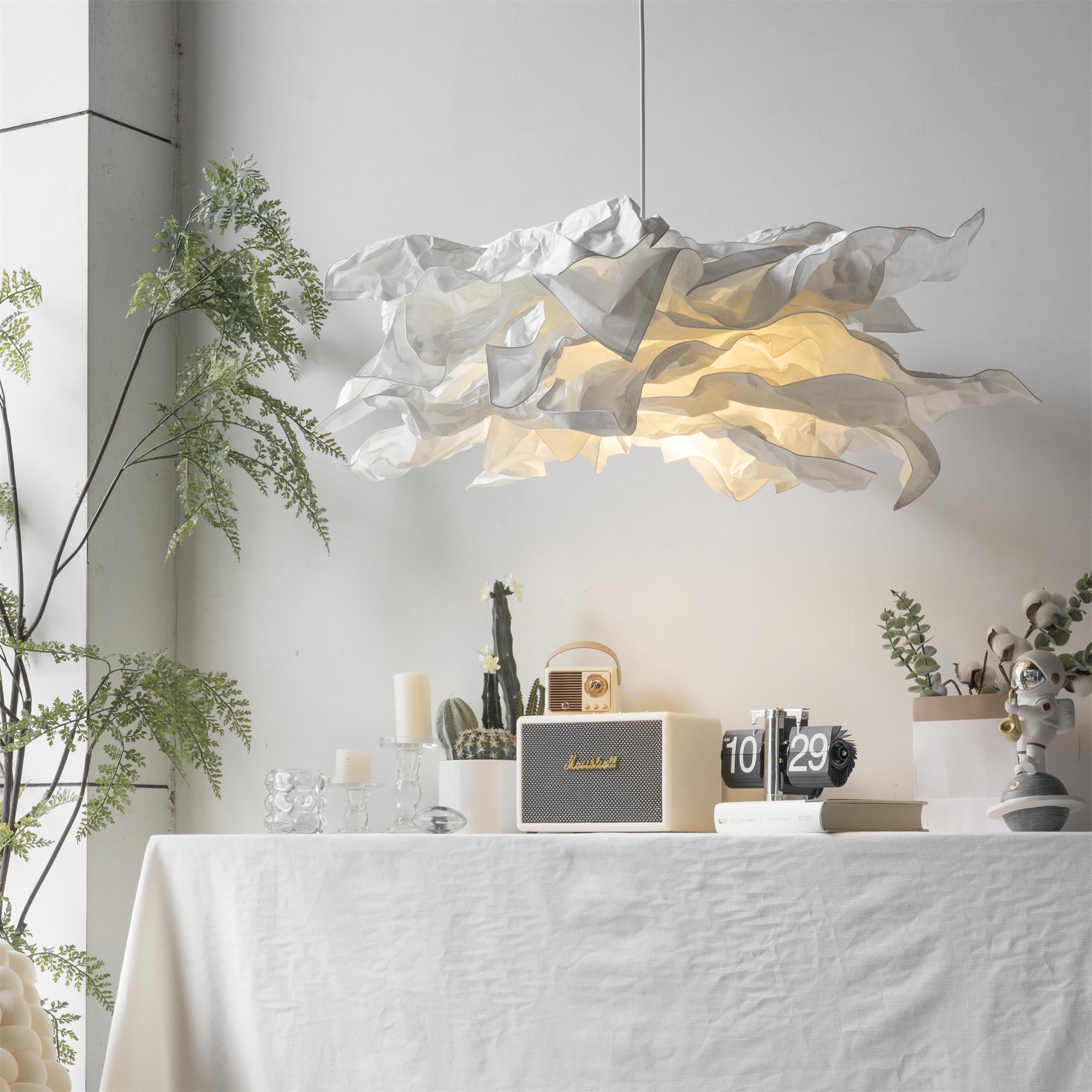 Paper Plug In Pendant Lamp