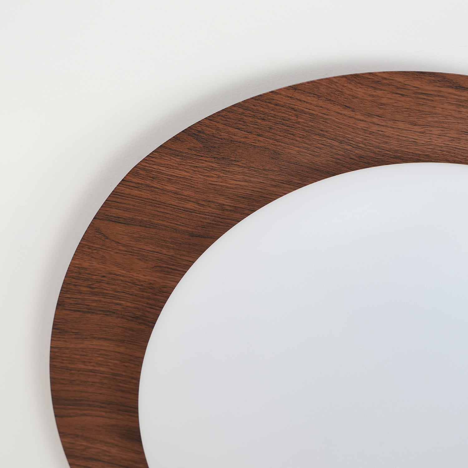 Quisti Pebble Walnut Ceiling Light