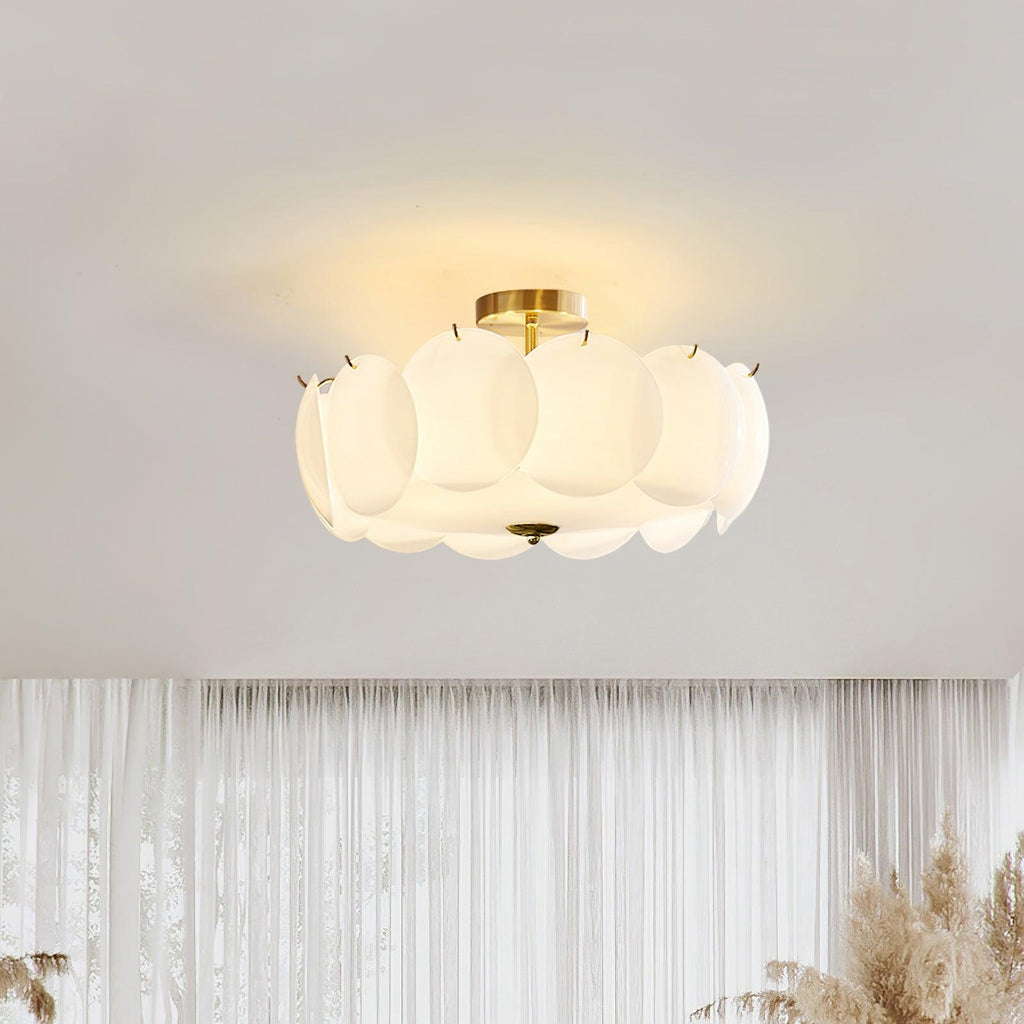 Meiho Petal Shell Ceiling Light
