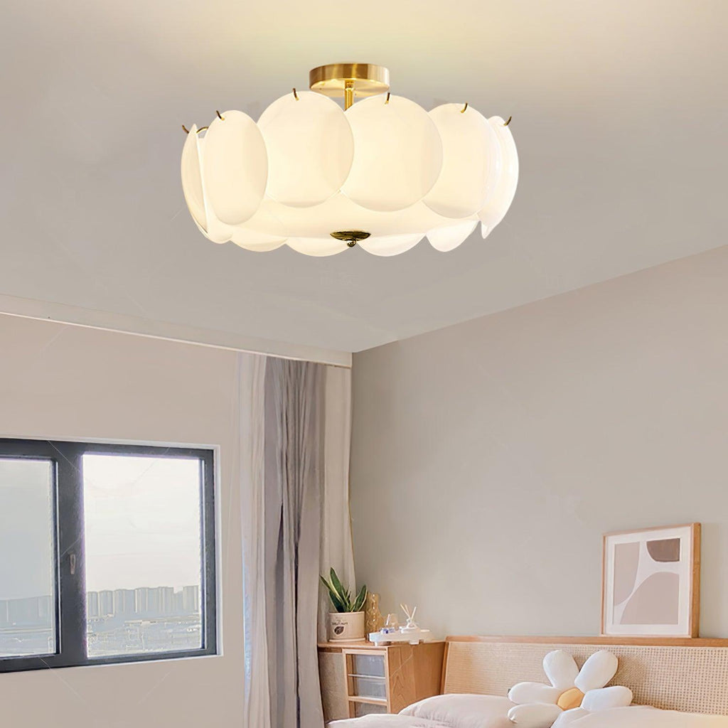 Meiho Petal Shell Ceiling Light